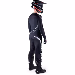 Alpinestars Techstar Arch Maillot de motocross, noir, taille 2XL pour Hommes