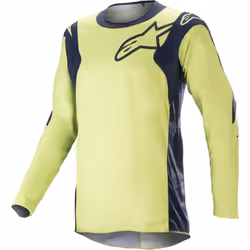 Alpinestars Racer Hoen Maillot de motocross, jaune, taille XL pour Hommes