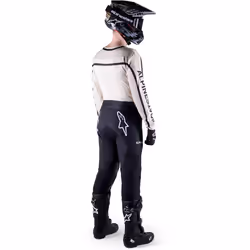 Alpinestars Racer Found Maillot de motocross, gris, taille M pour Hommes