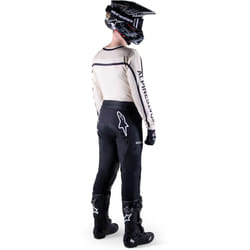 Alpinestars Racer Found Maillot de motocross, gris, taille M pour Hommes