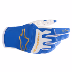 Alpinestars 3561023-7265-S, Moto, S, SML, Adulte, Mâle, Bleu, Or