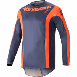 Alpinestars Techstar Arch Maillot de motocross, bleu, taille M pour Hommes