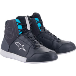 Alpinestars Stella Chrome Drystar Chaussures de moto imperméables pour dames, noir-bleu, taille 46 pour Femmes