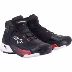 Alpinestars Stella CR-X Drystar Chaussures de moto pour dames, noir-blanc-rose, taille 42 43 pour Femmes