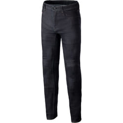 Alpinestars AS-DSL Toru Tech Riding Slim Fit Pantalon textile de moto, bleu, taille 36 pour Hommes