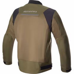 Alpinestars Luc V2 Air Veste textile de moto, vert, taille M pour Hommes