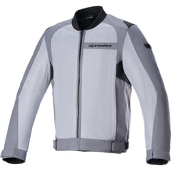 Alpinestars Luc V2 Air Veste textile de moto, gris, taille L pour Hommes
