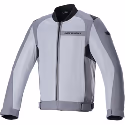 Alpinestars Luc V2 Air Veste textile de moto, gris, taille XL pour Hommes
