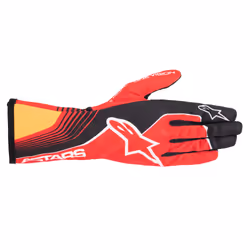 Alpinestars 3552223-3340-S, Moto, S, SML, Adulte, Mâle, Orange, Rouge