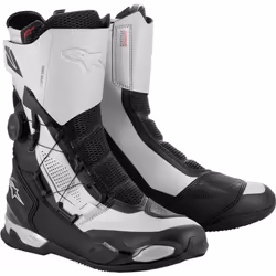 Alpinestars SP-X Boa Bottes de moto, noir-argent, taille 41 pour Hommes