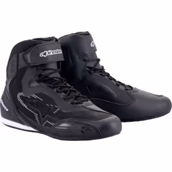 Alpinestars Faster 3 Rideknit Chaussures de moto, noir-gris, taille 42 pour Hommes
