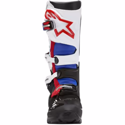 Alpinestars Honda Tech 7 Enduro Drystar Bottes de motocross imperméables, noir-blanc-rouge-bleu, taille 52 pour Hommes