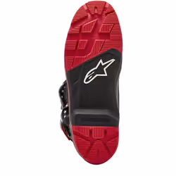 Alpinestars Honda Tech 7 Enduro Drystar Bottes de motocross imperméables, noir-rouge, taille 47 pour Hommes