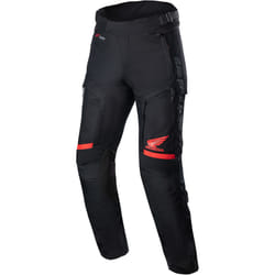 Alpinestars Honda Bogota Pro Drystar Pantalon textile de moto imperméable, noir, taille L pour Hommes