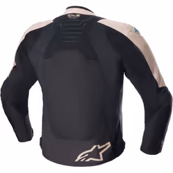 Alpinestars SMX Air Veste textile de moto perforée, noir-beige, taille M pour Hommes