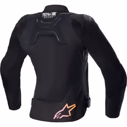Alpinestars Stella SMX Air Veste textile de moto perforée pour dames, noir-rose, taille XS pour Femmes
