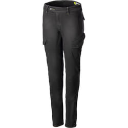 Alpinestars Caliber Slim Fit Tech Pantalon textile de moto pour dames, noir, taille 24 pour Femmes