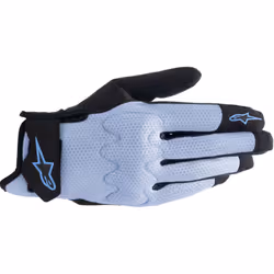 Alpinestars Stated Air Gants de moto perforés, noir-argent, taille 2XL pour Hommes