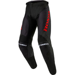 Alpinestars Honda Racer Iconic Pantalon de motocross, noir-rouge, taille 30 pour Hommes