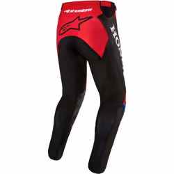 Alpinestars Honda Racer Iconic Pantalon de motocross, noir-blanc-rouge, taille 38 pour Hommes