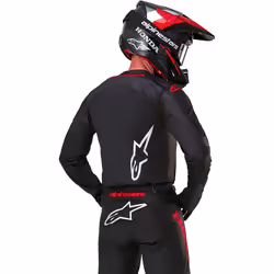 Alpinestars Honda Racer Iconic Maillot de motocross, noir-rouge, taille M pour Hommes - Vue supplémentaire 4