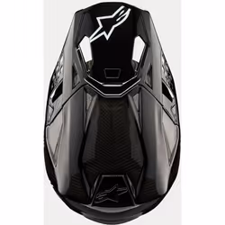 Alpinestars Supertech S-M10 Solid 2024 Casque de motocross, noir, taille S pour Hommes