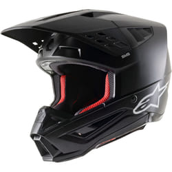 Alpinestars S-M5 Solid 2024 Casque de motocross, noir, taille L pour Hommes