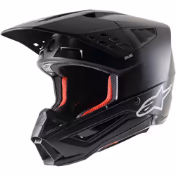 Alpinestars S-M5 Solid 2024 Casque de motocross, noir, taille XL pour Hommes