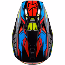 Alpinestars S-M5 Action 2 2024 Casque de motocross, noir-rouge-jaune, taille S pour Hommes