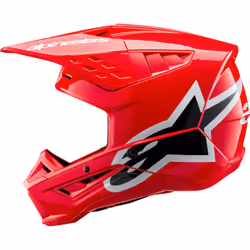 Alpinestars S-M5 Corp 2024 Casque de motocross, rouge, taille L pour Hommes