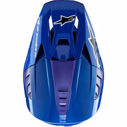 Alpinestars S-M5 Corp 2024 Casque de motocross, bleu, taille L pour Hommes