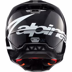 Alpinestars S-M5 Corp 2024 Casque de motocross, noir-gris, taille L pour Hommes