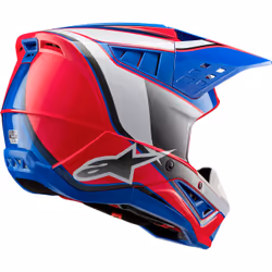 Alpinestars S-M5 Sail 2024 Casque de motocross, blanc-rose-bleu, taille 2XL pour Hommes - Vue supplémentaire 7