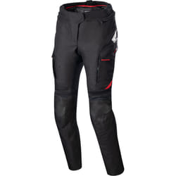 Alpinestars Stella Andes V3 Drystar Pantalon textile de moto pour dames, noir-rouge, taille L pour Femmes