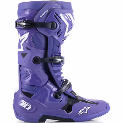 Alpinestars Tech 10 Bottes motocross, pourpre, taille 43 pour Hommes