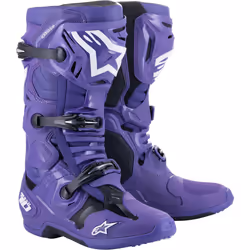 Alpinestars Tech 10 Bottes motocross, pourpre, taille 44 45 pour Hommes