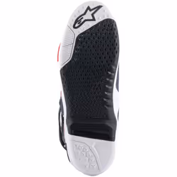 Alpinestars Tech 10 Supervented Bottes Motocross, blanc-rouge-bleu, taille 48 pour Hommes