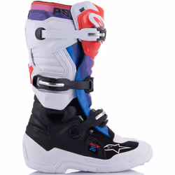 Alpinestars Tech 7S Bottes de motocross pour les jeunes, noir-blanc-rouge, taille 37 - Vue supplémentaire 6