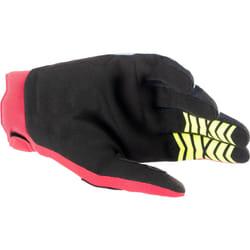 Alpinestars Full Bore Gants de motocross, noir-rouge-bleu, taille 2XL pour Hommes
