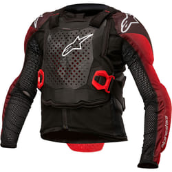 Alpinestars Bionic Tech Veste de protection de la jeunesse, noir-rouge, taille S M