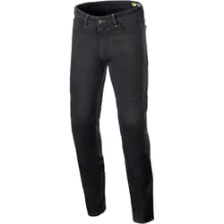 Alpinestars Copper V3 Denim Pantalon textile de moto, noir, taille 38 pour Hommes