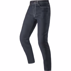 Alpinestars Copper V3 Denim Pantalon textile de moto, bleu, taille 38 pour Hommes