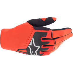Alpinestars Techstar Gants de motocross, noir-rouge, taille M pour Hommes