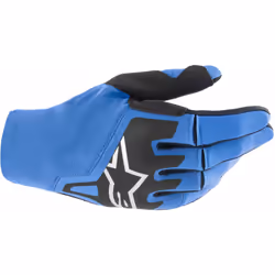 Alpinestars Techstar Gants de motocross, noir-bleu, taille M pour Hommes