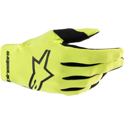 Alpinestars Radar Gants de motocross, noir-jaune, taille 2XL pour Hommes