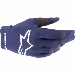Alpinestars Radar Gants de motocross, noir-bleu, taille L pour Hommes