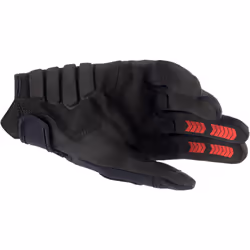 Alpinestars Techdura Gants de motocross, noir-rouge, taille XL pour Hommes