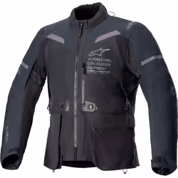 Alpinestars ST-7 2L Gore-Tex Veste textile de moto imperméable, noir-gris, taille 3XL pour Hommes