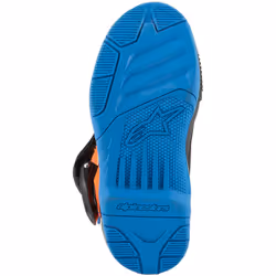Alpinestars Tech 3S Bottes de motocross pour enfants, bleu-jaune-orange, taille 33 pour Des gamins
