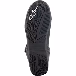 Alpinestars Superfaster Chaussures de moto, noir-gris-rouge, taille 46 pour Hommes